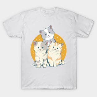 cat family T-Shirt